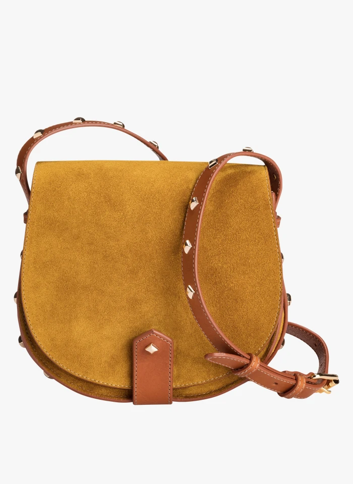 LE MAMOUR - Sac Bandoulière En Cuir Bi-matière | Multicolore 3 LE MAMOUR - Sac Bandoulière En Cuir Bi-matière | Multicolore