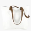 LE TOTO - Sac Cabas En Cuir Verni | Blanc -Vêtements-Soeur 4132294