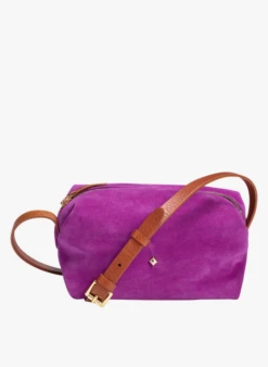 LE MINI SOHNA - Sac Bandoulière En Cuir | Violet