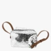 LE MINI SOHNA - Sac Bandoulière En Cuir Embossé | Argent -Vêtements-Soeur 4132297