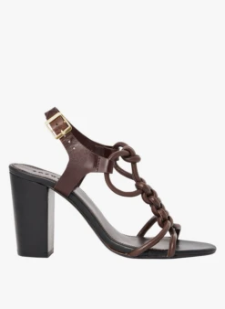 Soeur TANYA - Sandales à Talons En Cuir | Marron