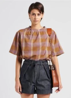 Soeur UOMO - Short Large En Coton Denim | Jean Brut -Vêtements-Soeur 4153642