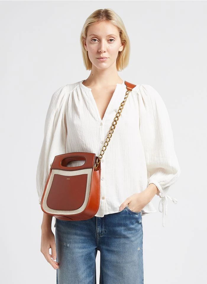 Soeur CHERI - Sac Bandoulière Bi Matière | Multicolore 4 Soeur CHERI - Sac Bandoulière Bi Matière | Multicolore – Image 2