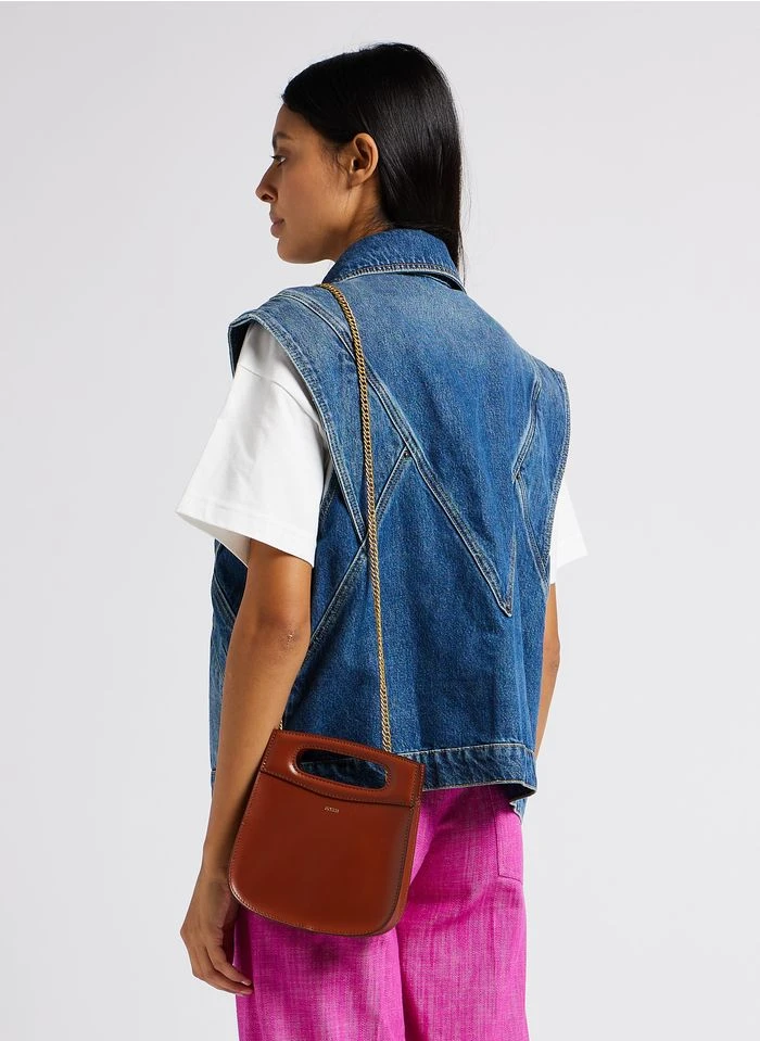 Soeur CHERI - Sac Bandoulière En Cuir | Marron 6 Soeur CHERI - Sac Bandoulière En Cuir | Marron – Image 4