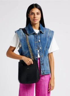 Soeur CHERI - Sac Bandoulière En Cuir De Vachette | Noir 8 Soeur CHERI - Sac Bandoulière En Cuir De Vachette | Noir -Vêtements-Soeur 4220852