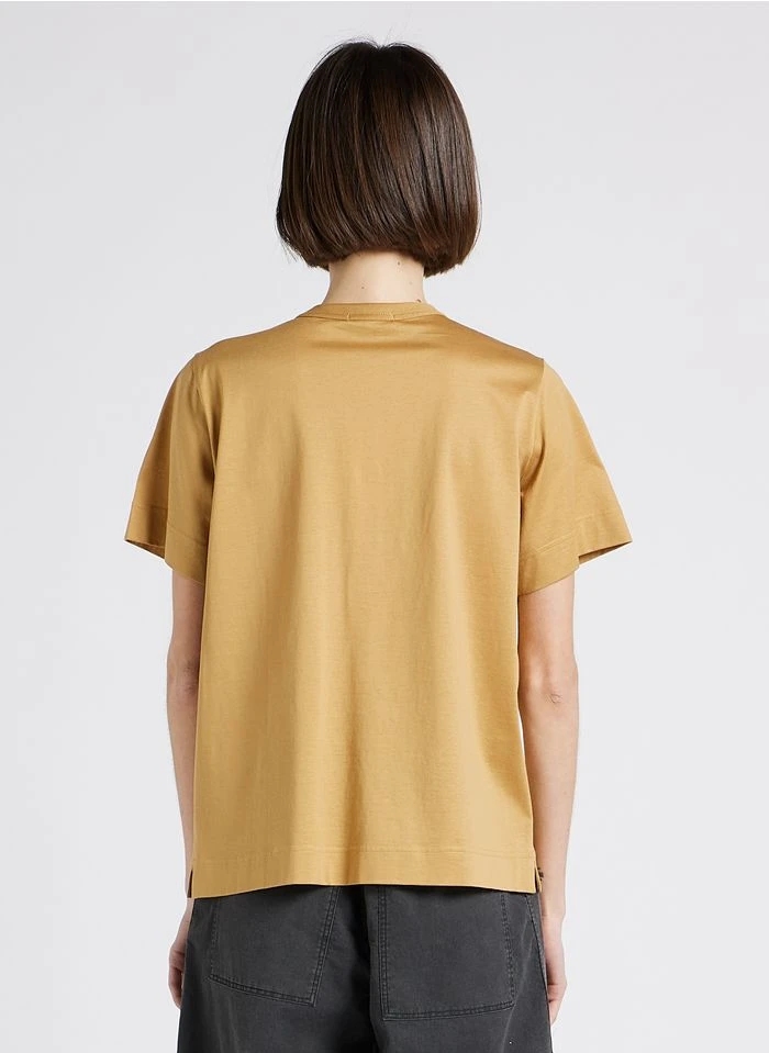 Soeur BASIC - Tee Shirt à Col Rond En Coton | Beige 4 Soeur BASIC - Tee Shirt à Col Rond En Coton | Beige – Image 2