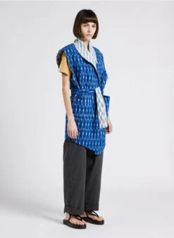 Soeur THABOR - Pantalon Large En Coton Lavé | Gris -Vêtements-Soeur 4244831