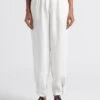 Soeur TRIOMPHE - Pantalon En Lin Flammé Lavé | Blanc