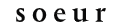 Vêtements-Soeur